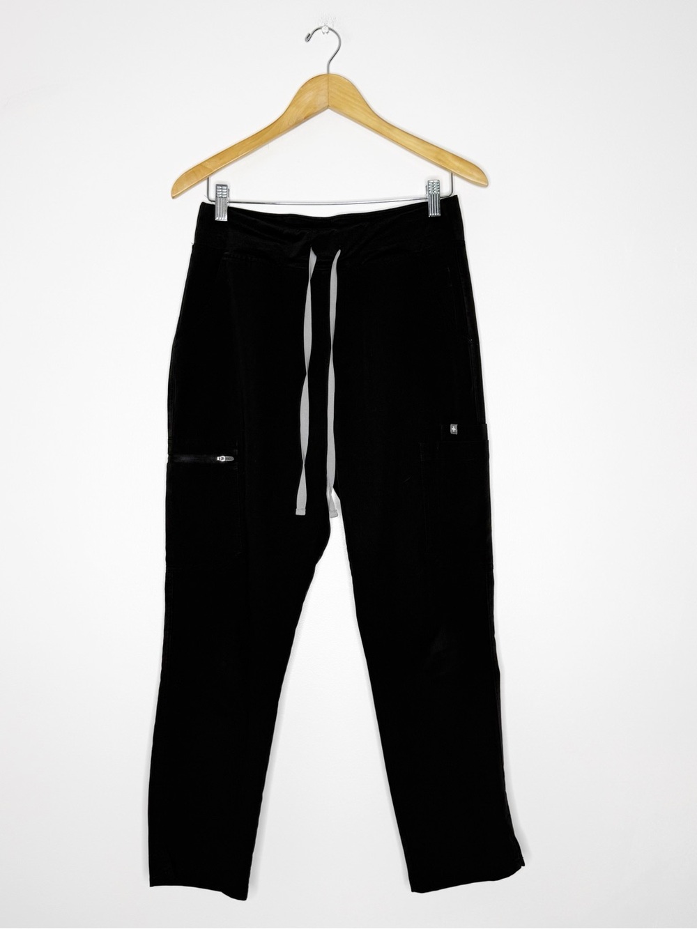 FIGS Yola High Waisted Scrub Pants Women’s Medium Petite Black W22SW2013P